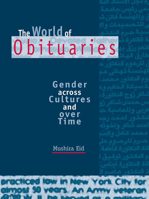 cover image of The World of Obituaries